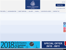 Tablet Screenshot of portoveneziano.gr